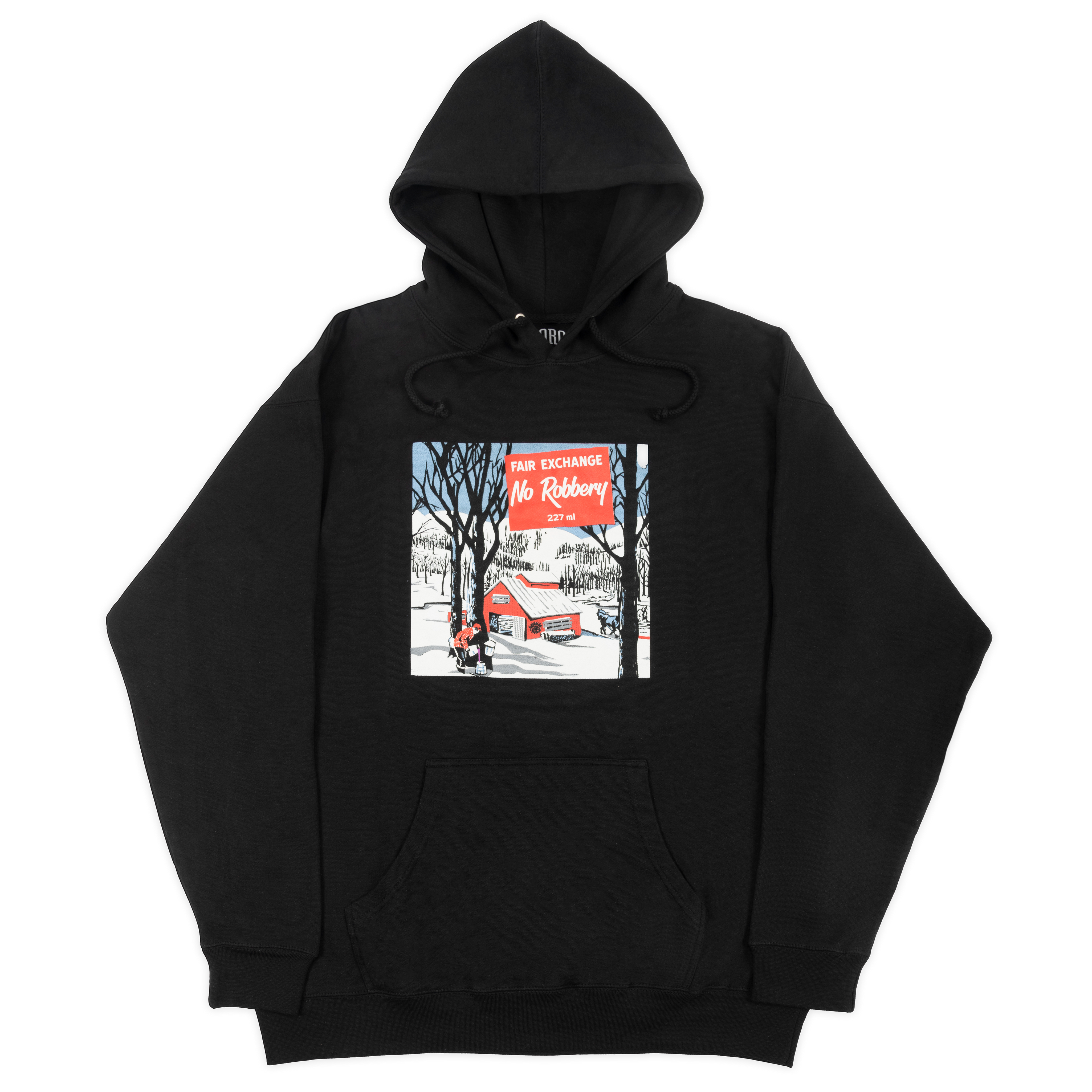 Fair Exchange No Robbery Hoodie - Black