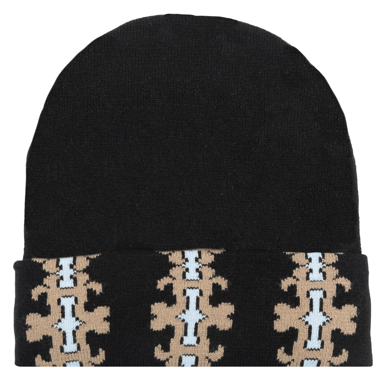 Popeye Reversible Beanie - Black/Tan/Blue