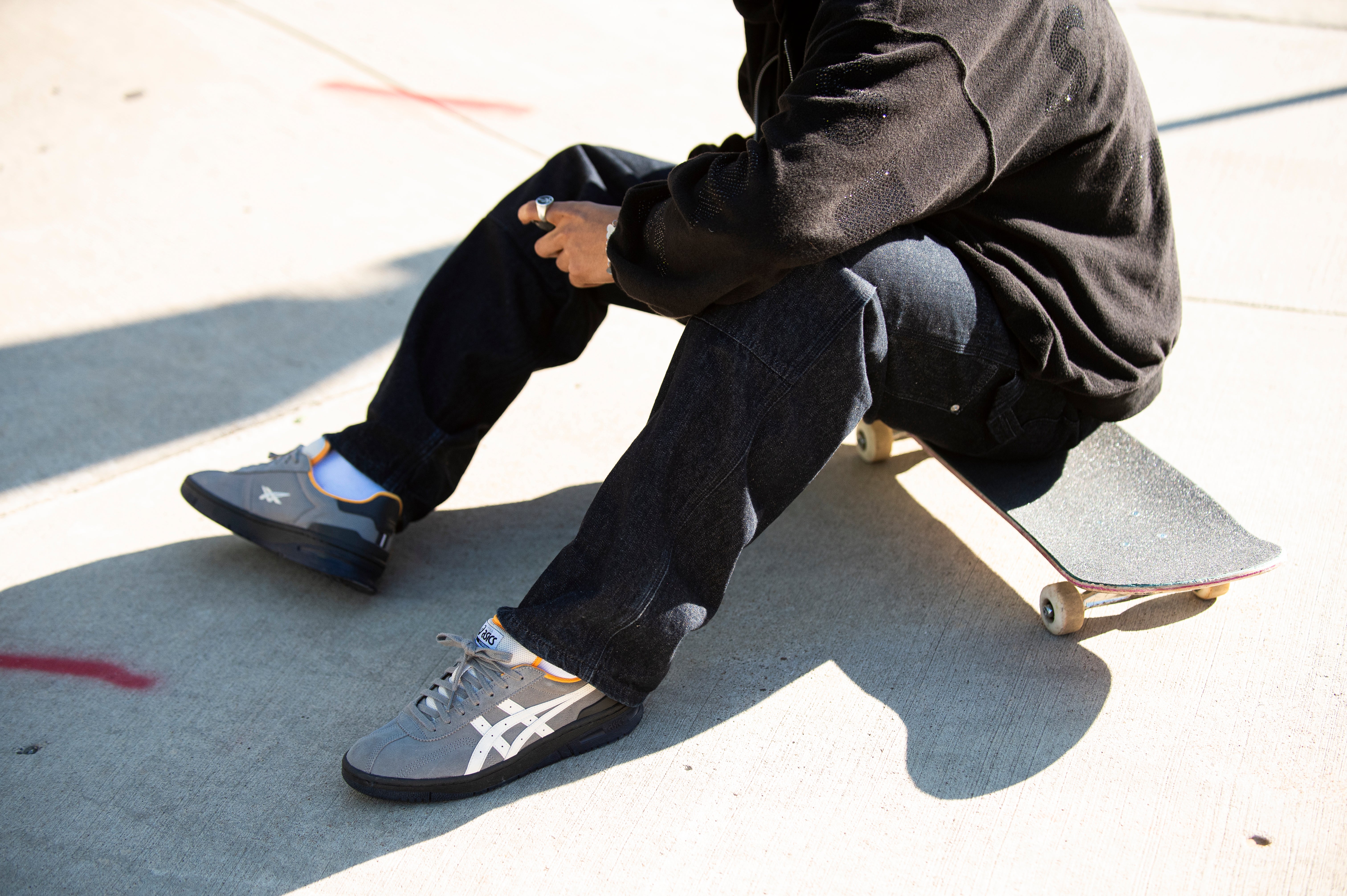 Asics Skateboarding VIC NBD - Clay Grey/Birch – Palm Isle