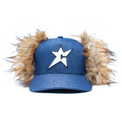 C-Star Chapeau en Fourrure - Denim Foncé