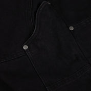 Carpenter Denim Shorts - Jet Black