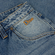 Pantalon en Denim Baggy - Indigo Sablé