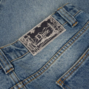 Pantalon en Denim Baggy - Indigo Sablé
