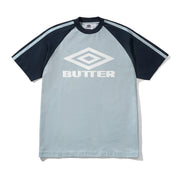 T-Shirt Raglan Diamond Logo - Ardoise/Marine