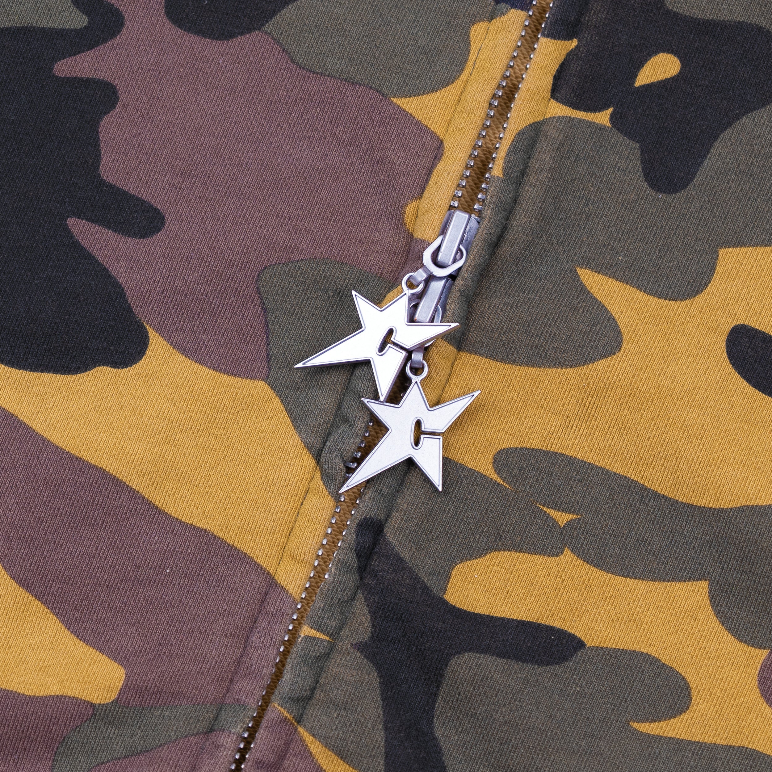 Sweat à Capuche Double Zip C-Star - Camo