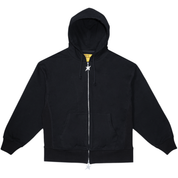 Big C-Star Double Zip Hoodie - Black