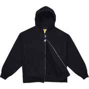 Big C-Star Double Zip Hoodie - Black