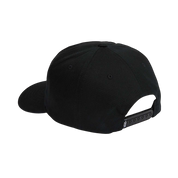 Drop V Logo Snapback Hat - Black