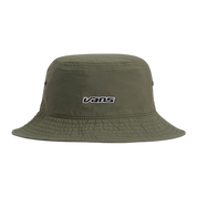 Dropped V Bucket Hat - Mossy Olive Green
