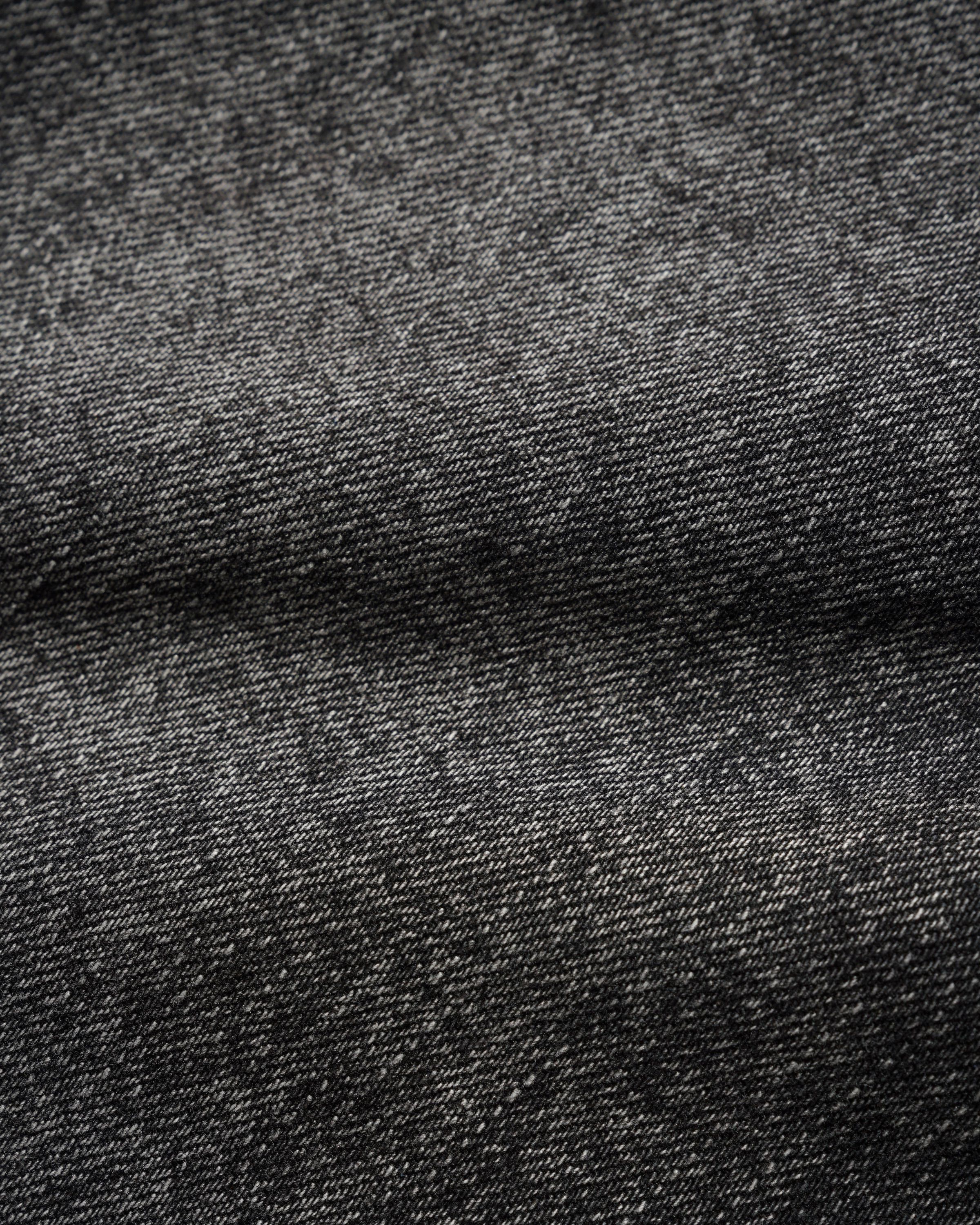 Short en Denim Baggy Drummer - Noir Strié