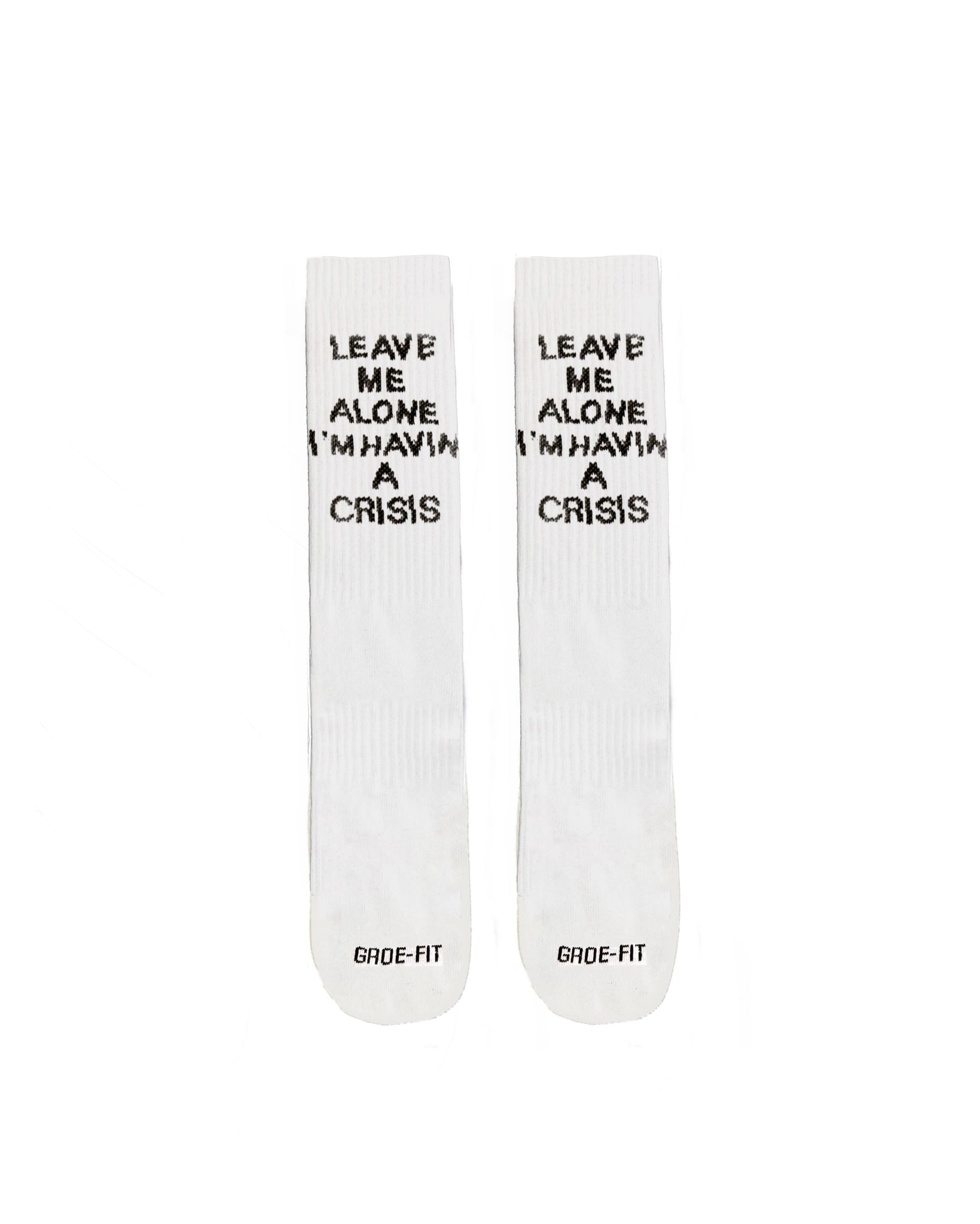 Crisis Chaussettes - Blanc