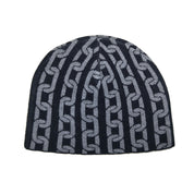 Chain Skully Bonnet - Noir