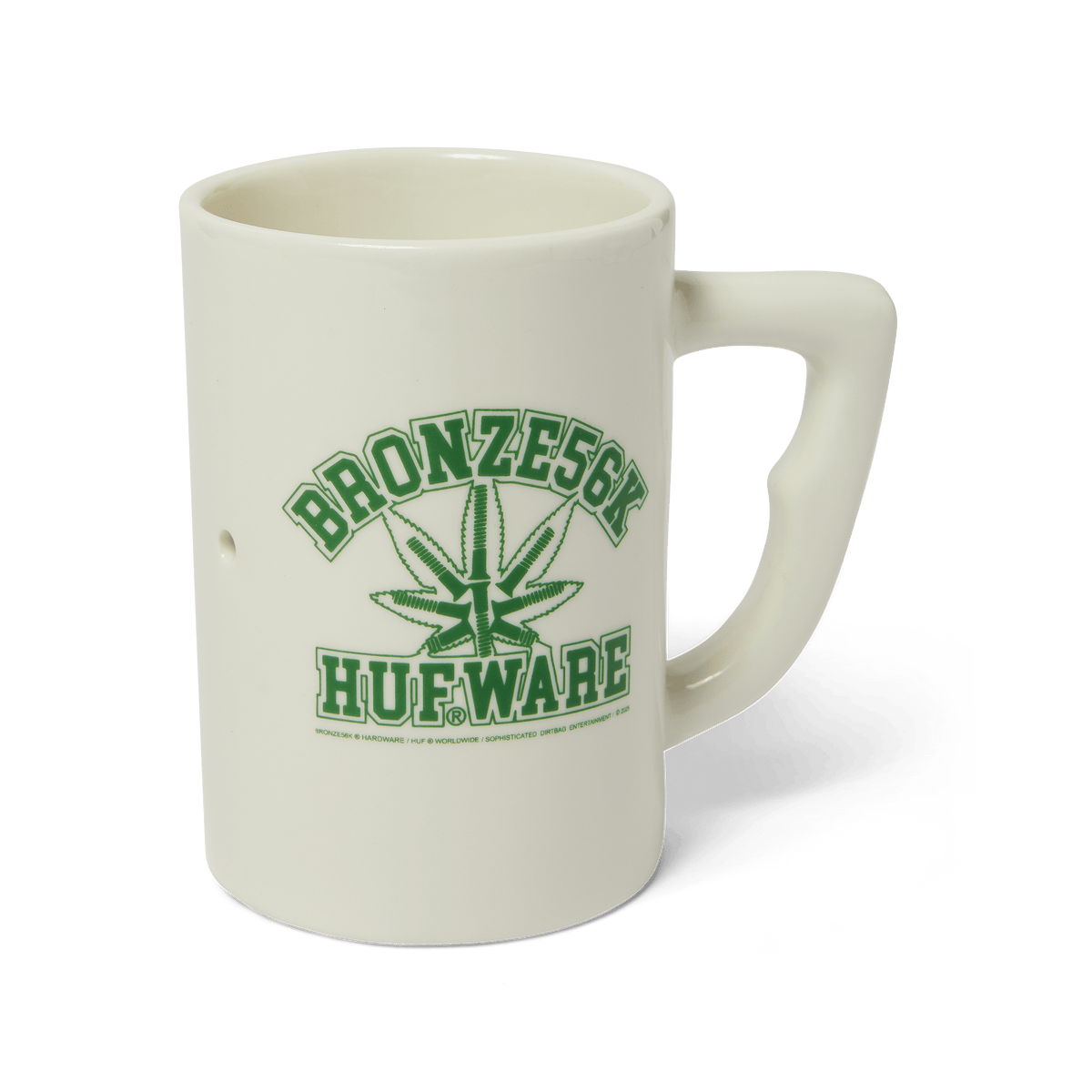 HUF x Bronze56k Early Riser Mug - White