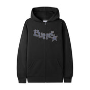 Edge Applique Sweat à Capuche Zippé - Noir