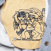 C-Star Pantalon de Survêtement à Boutons - Gris