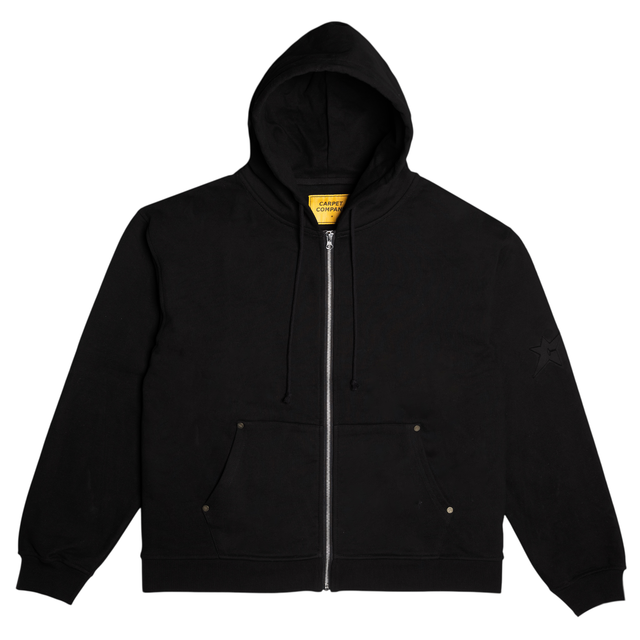 Carpet Company C-Star Embossed Hoodie - Black – Palm Isle Skateshop Carpet Company C-Star Embossed Hoodie - Black – Palm Isle Skateshop