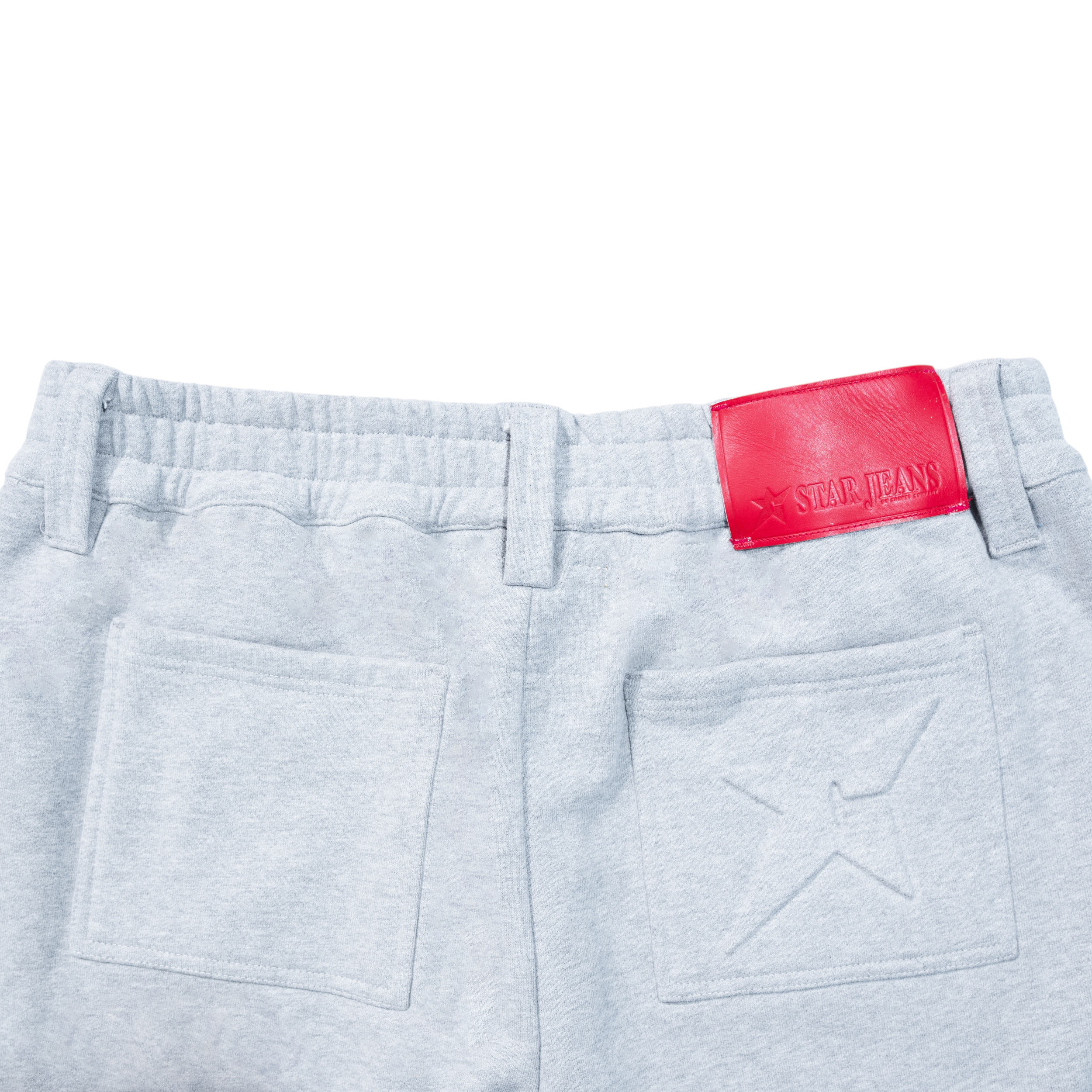 C-Star Pantalon de Survêtement à Boutons - Gris