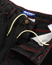 Encounter Denim Shorts - Tinted Washed Black
