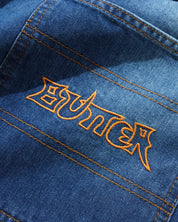 Encounter Denim Shorts - Washed Slub Blue