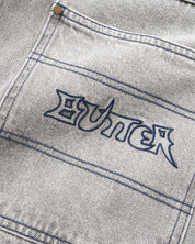 Encounter Denim Shorts - Washed Soft Grey