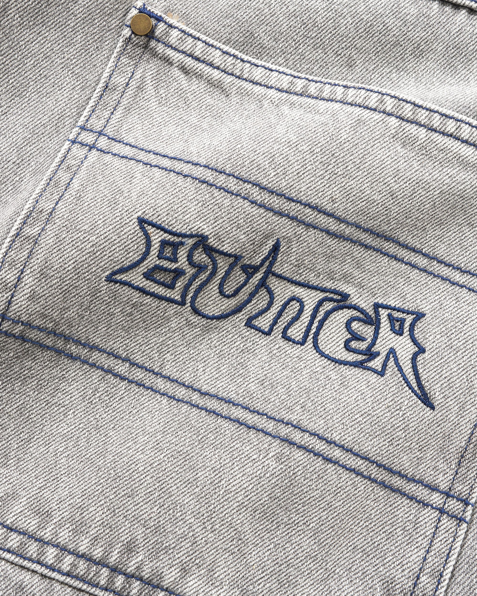 Encounter Denim Shorts - Washed Soft Grey