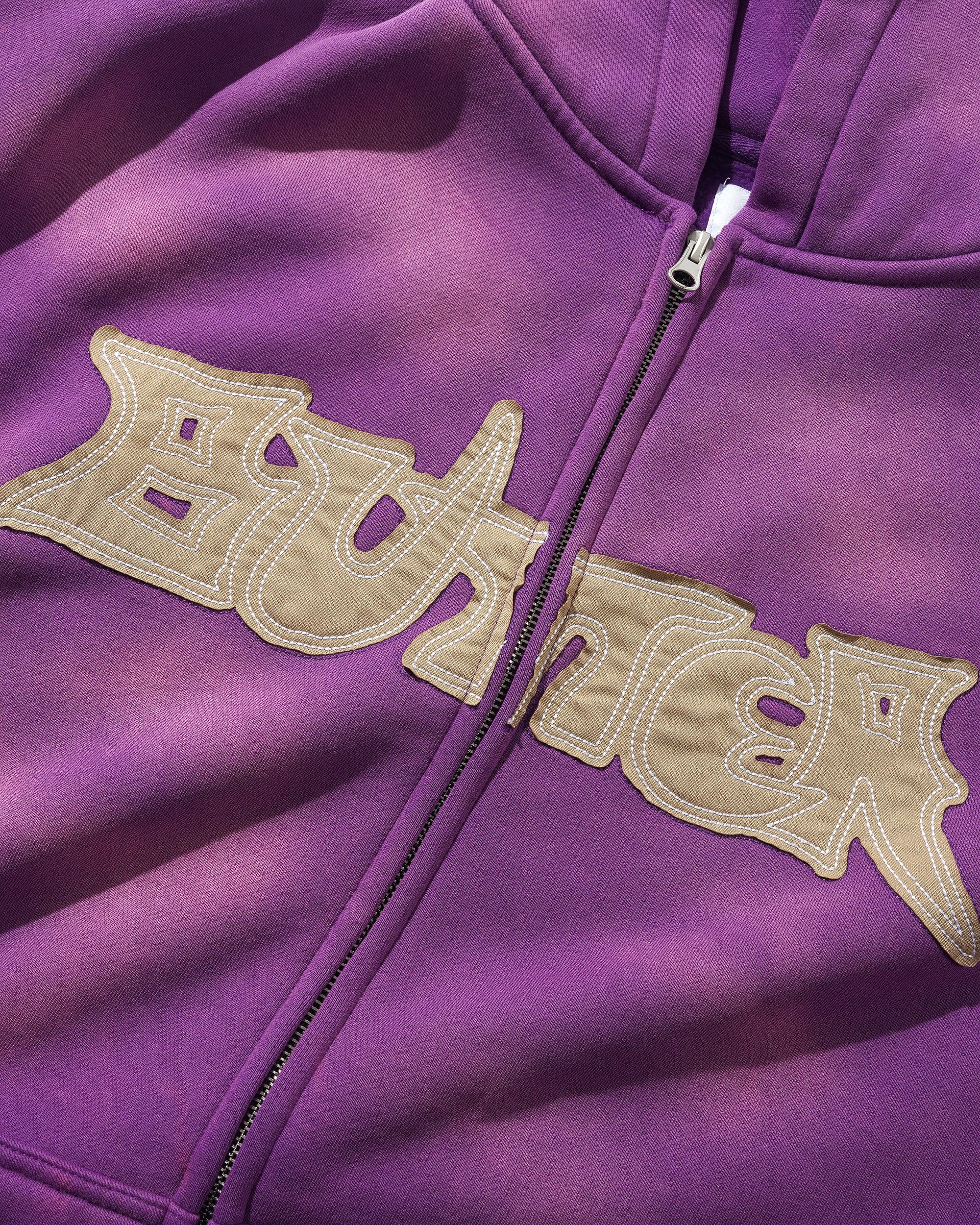 Encounter Zip-Thru Hood - Washed Purple