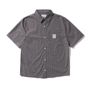 Chemise Equipment Manches Courtes - Noir/Gris