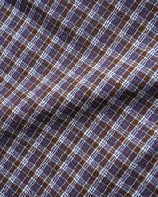 Chemise Equipment Manches Courtes - Marine/Brun