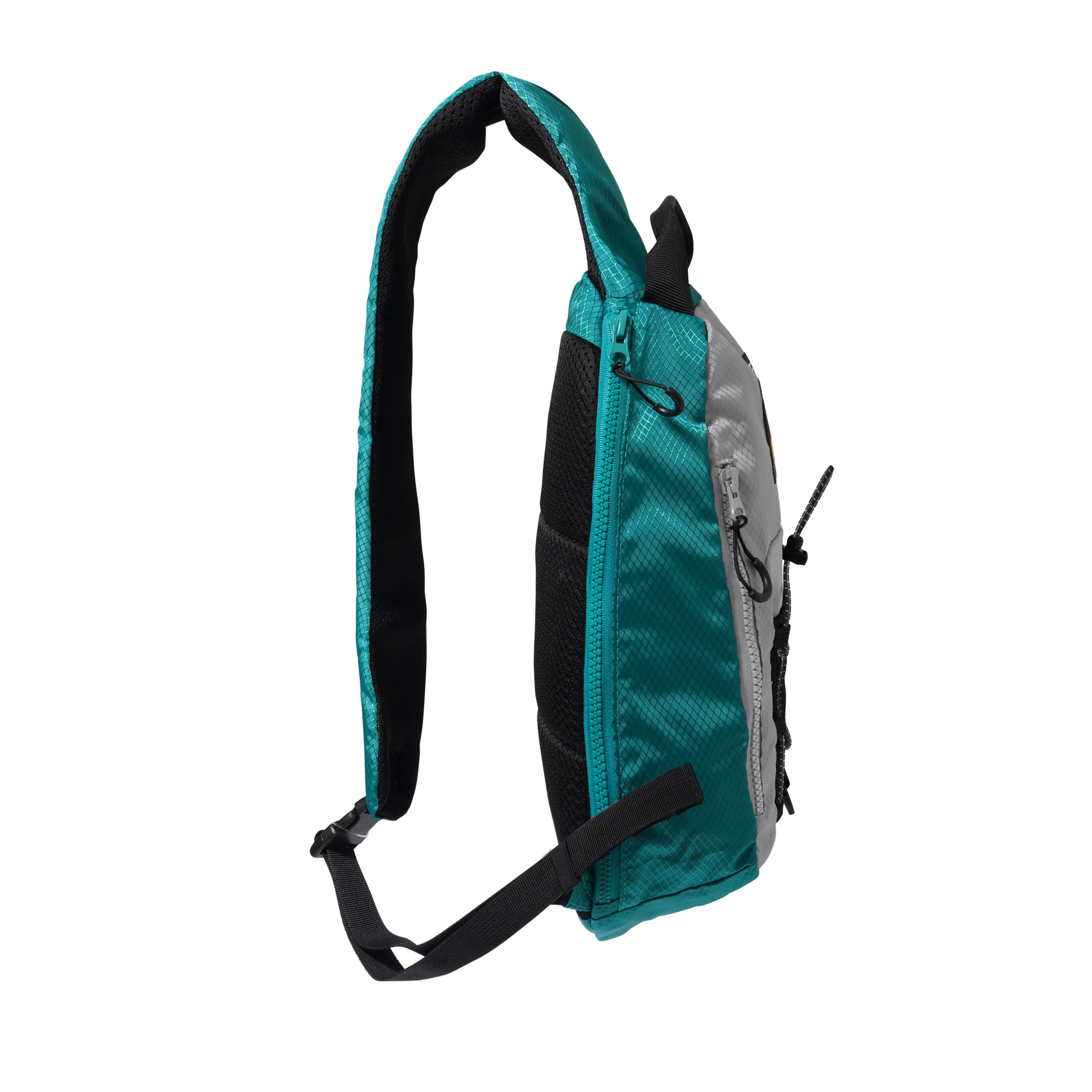 Express Shoulder Bag - Teal/Grey