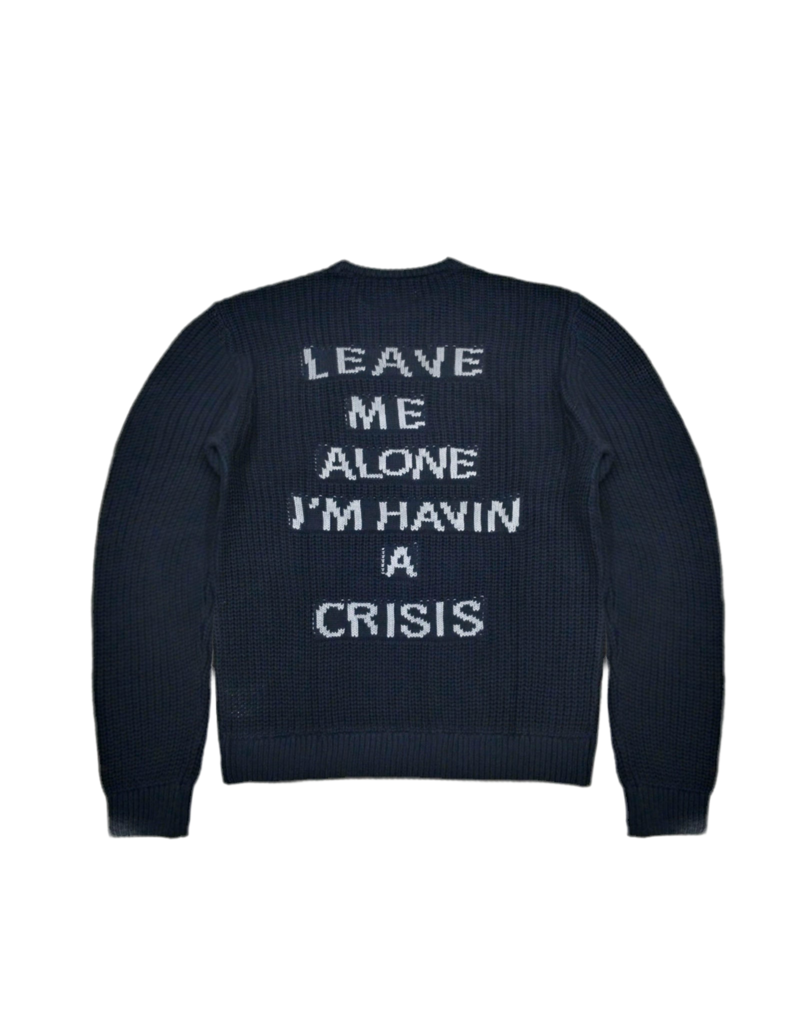 Stingwater Crisis Knit Sweater - Black/Gray