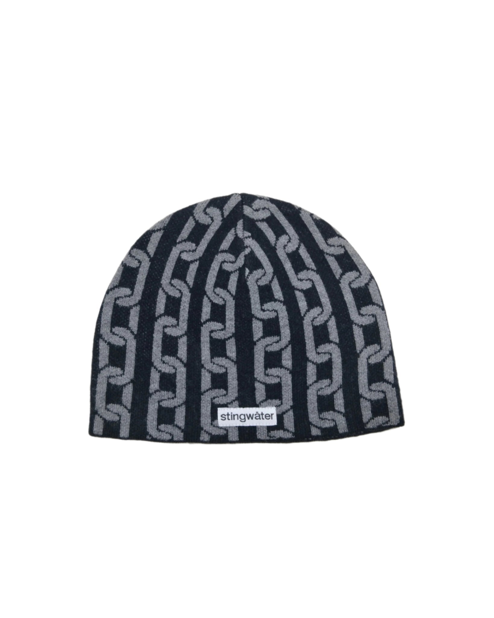 Chain Skully Bonnet - Noir