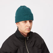 Bonnet à plis cursifs - Bleu sarcelle