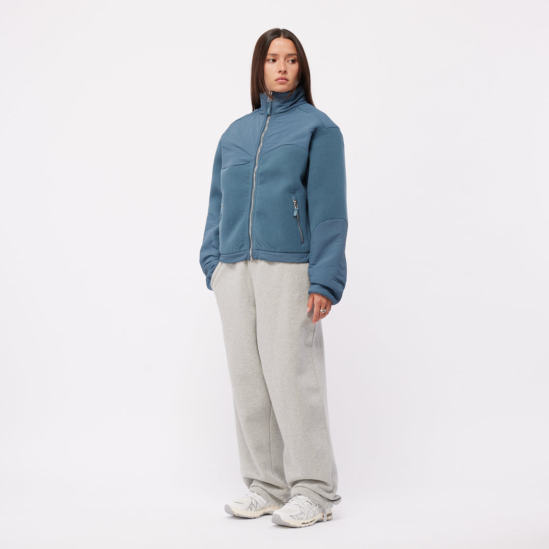 Heavyweight Fleece Jacket - Slate Blue