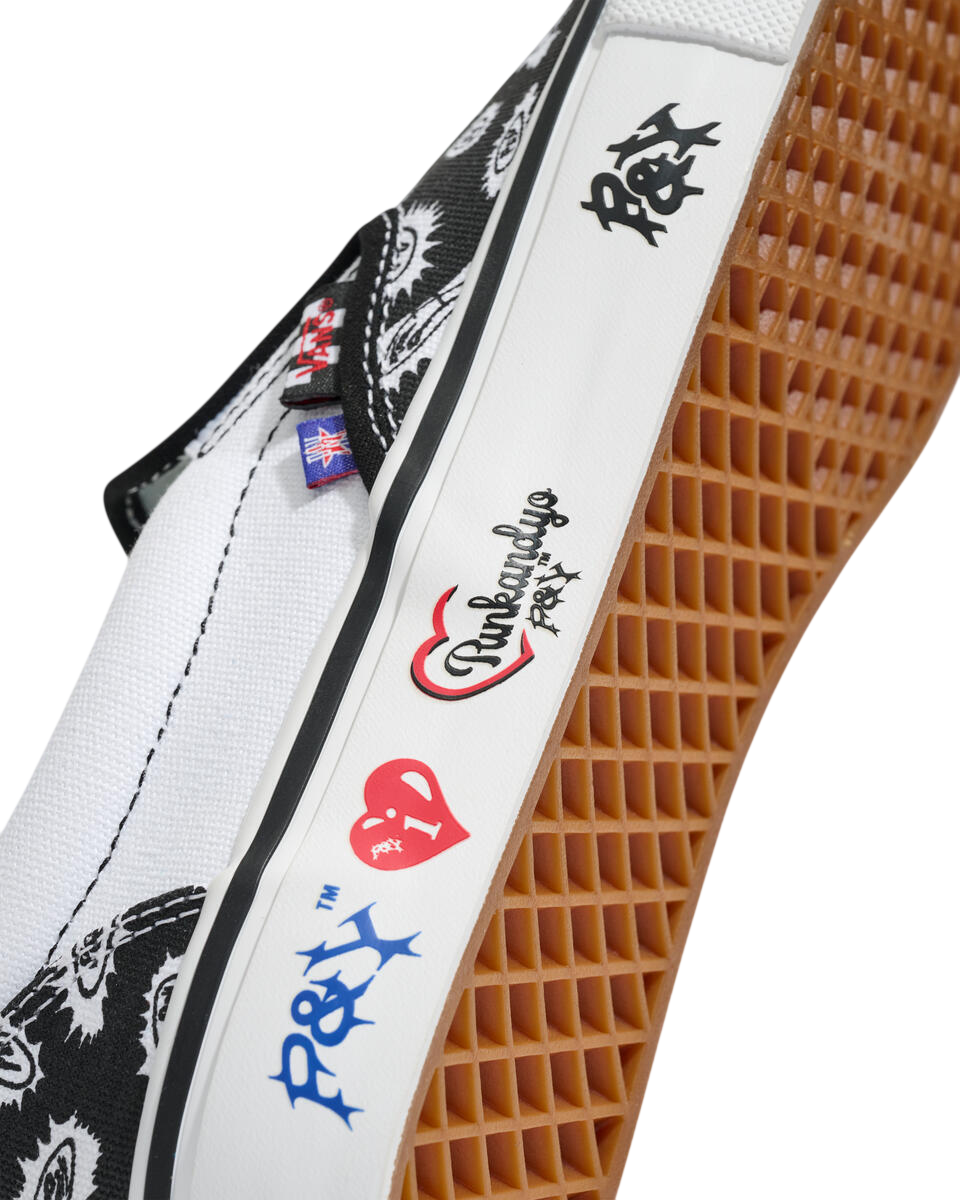 Skate Slip-On - PunkAndYo - Black/White