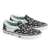Skate Slip-On - PunkAndYo - Black/White