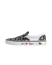 Skate Slip-On - PunkAndYo - Black/White