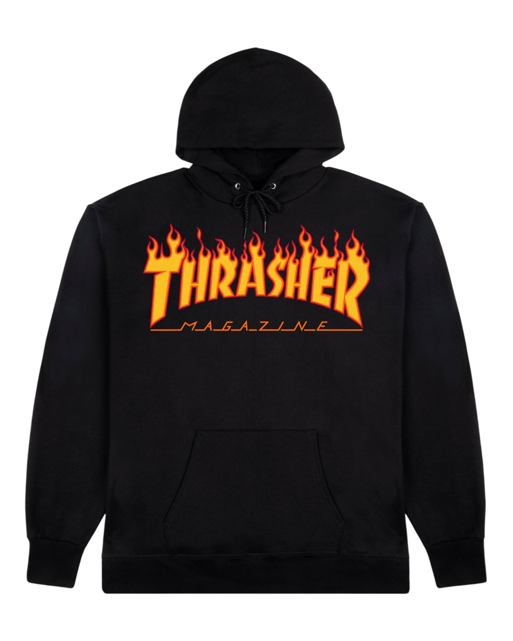 Sweat à Capuche Flame Enfant - Noir