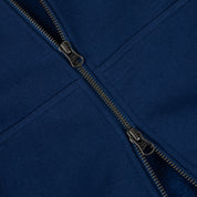 Classic Small Logo Zip Hoodie - Midnight Navy