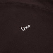 Crewneck Classic Small Logo - Brun Foncé