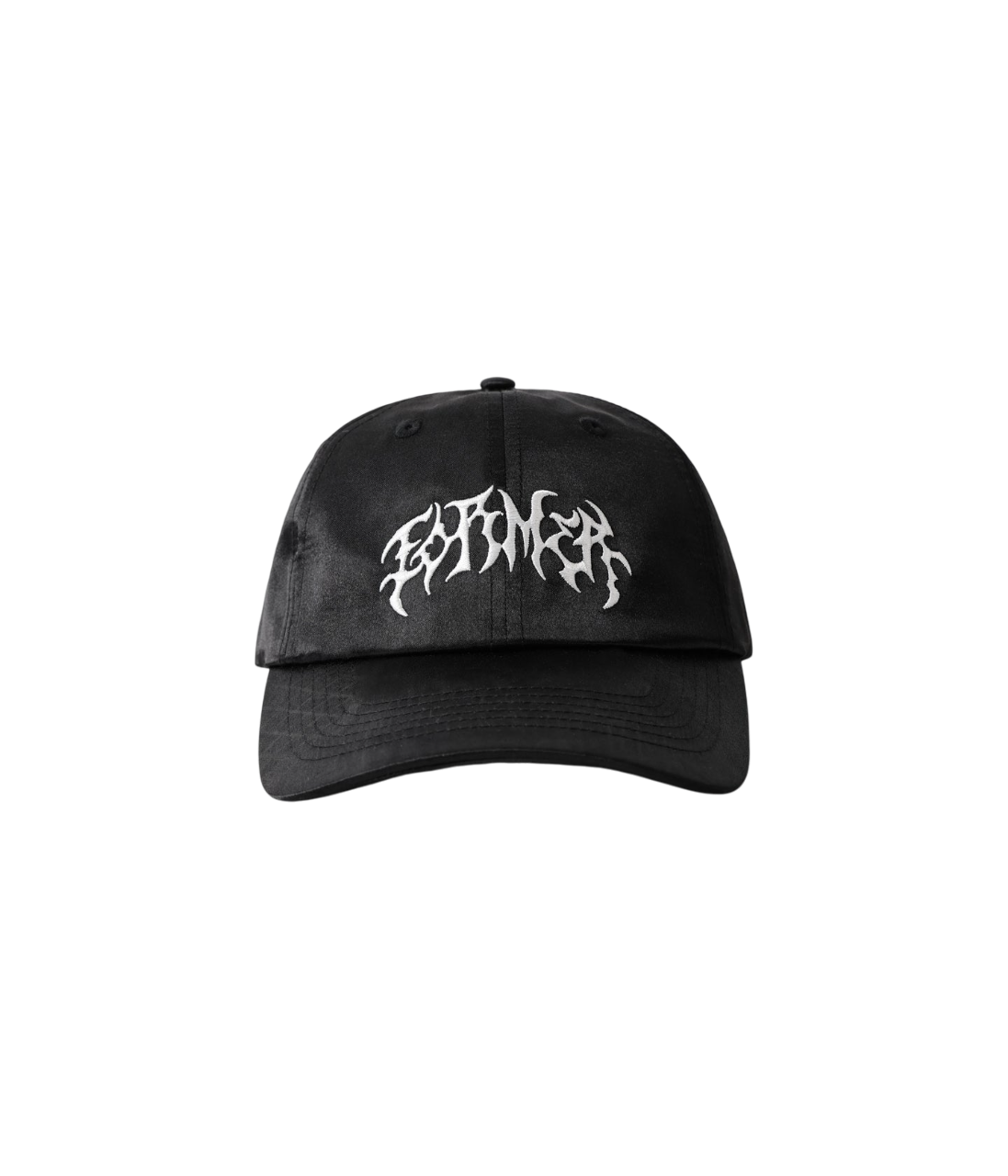 Puncture Satin Cap - Black