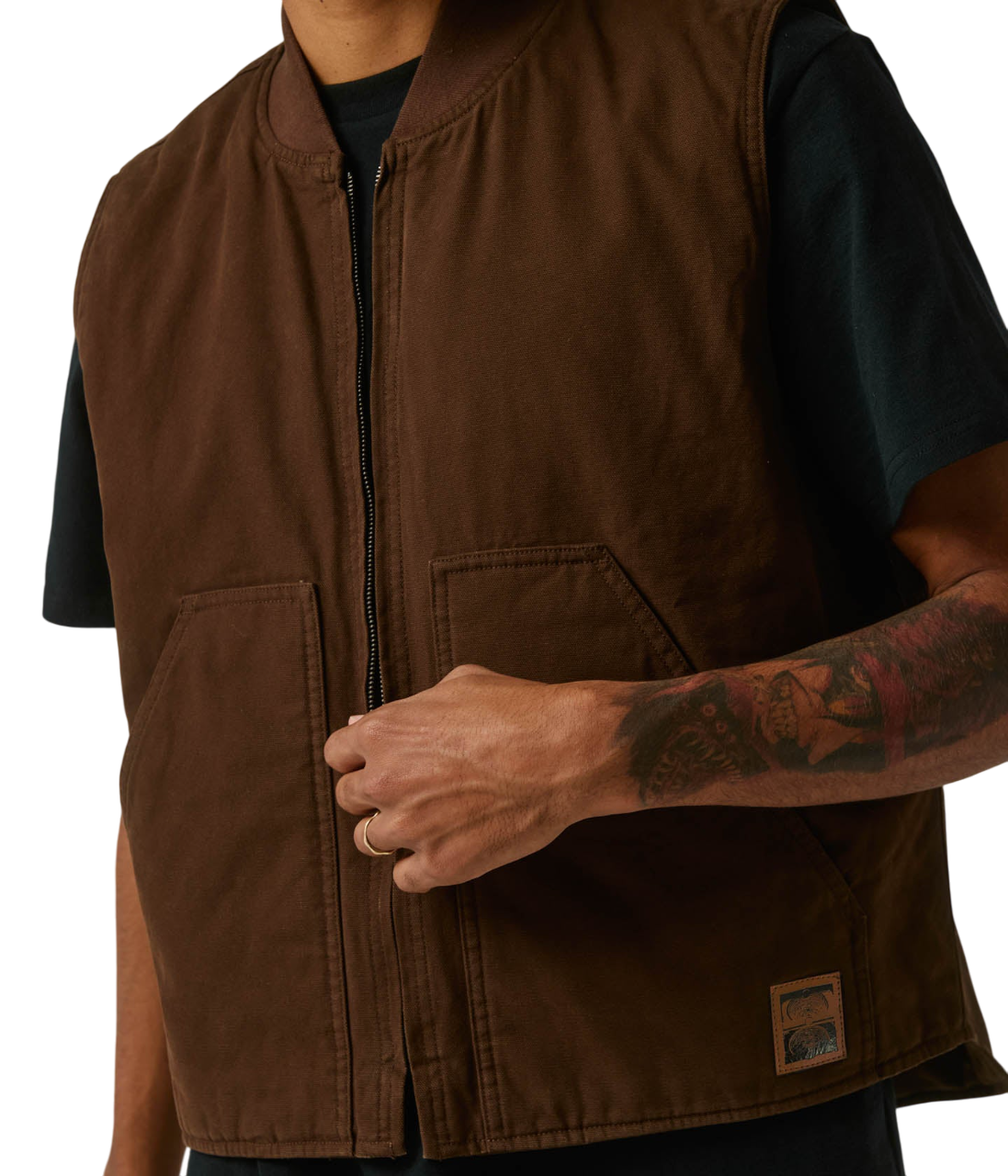 VT Canvas Vest - Brown