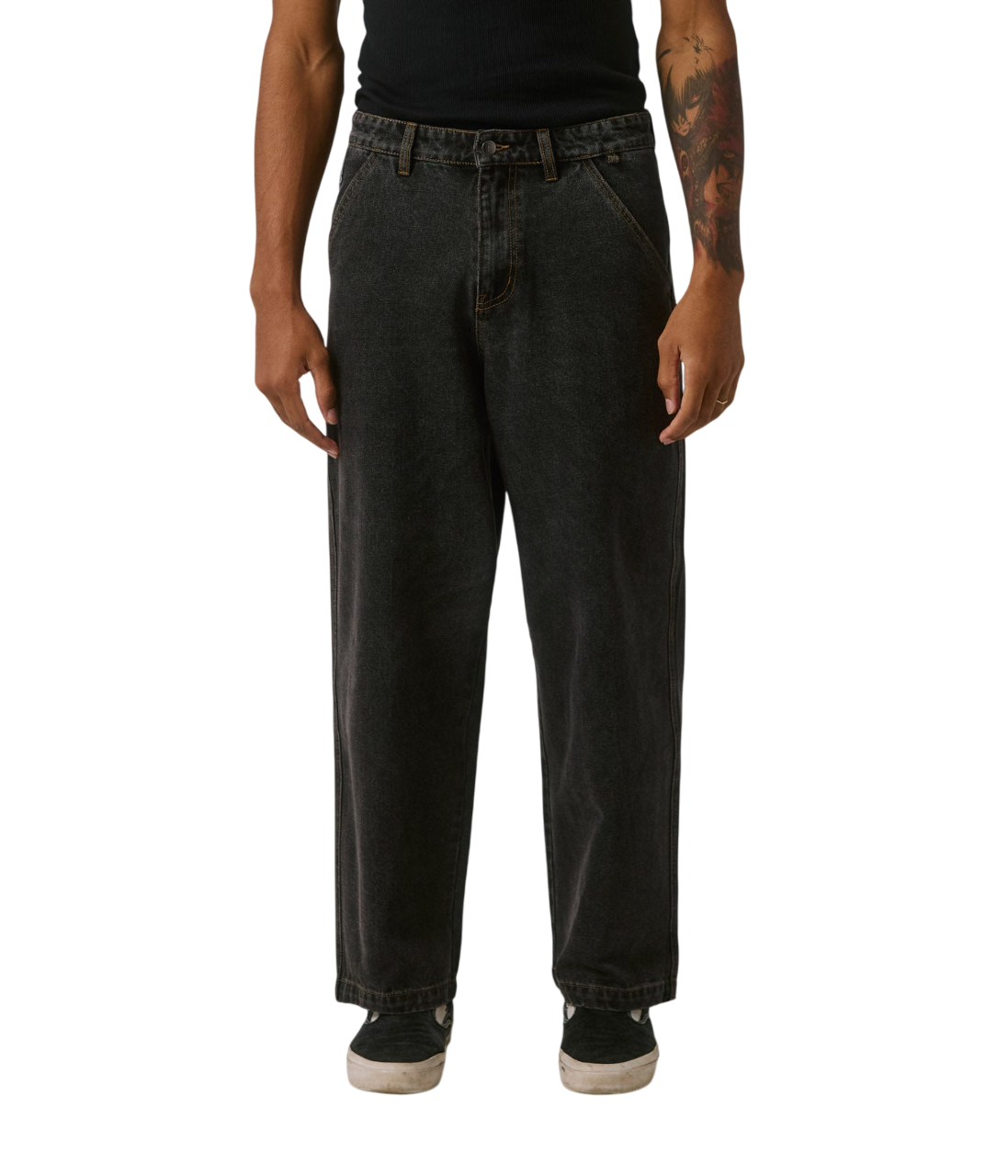 Reynolds Denim Pant - Washed Black