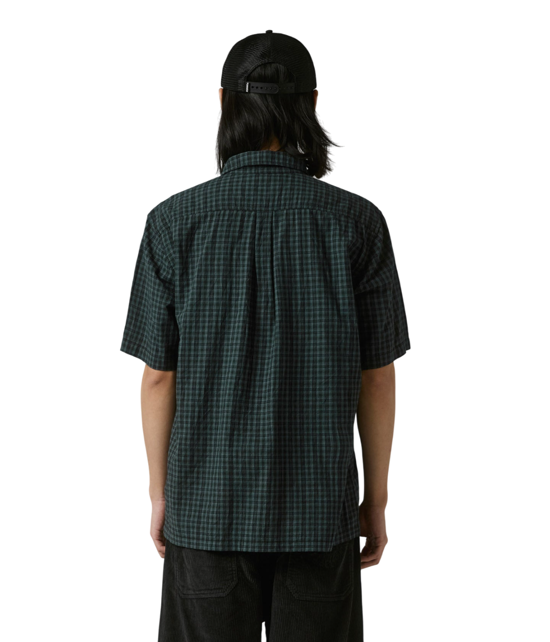 Manners Check SS Shirt - River