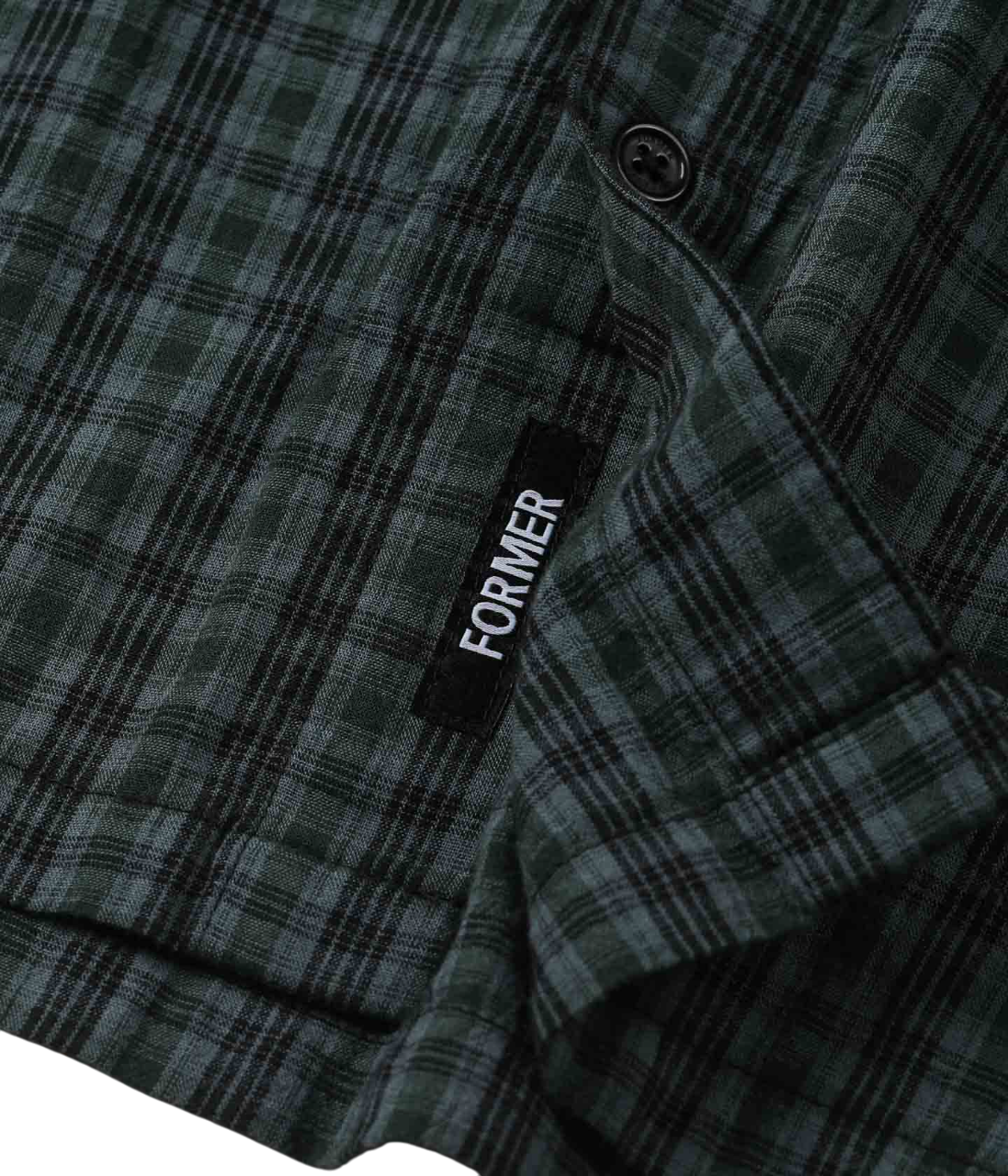 Manners Check SS Shirt - River