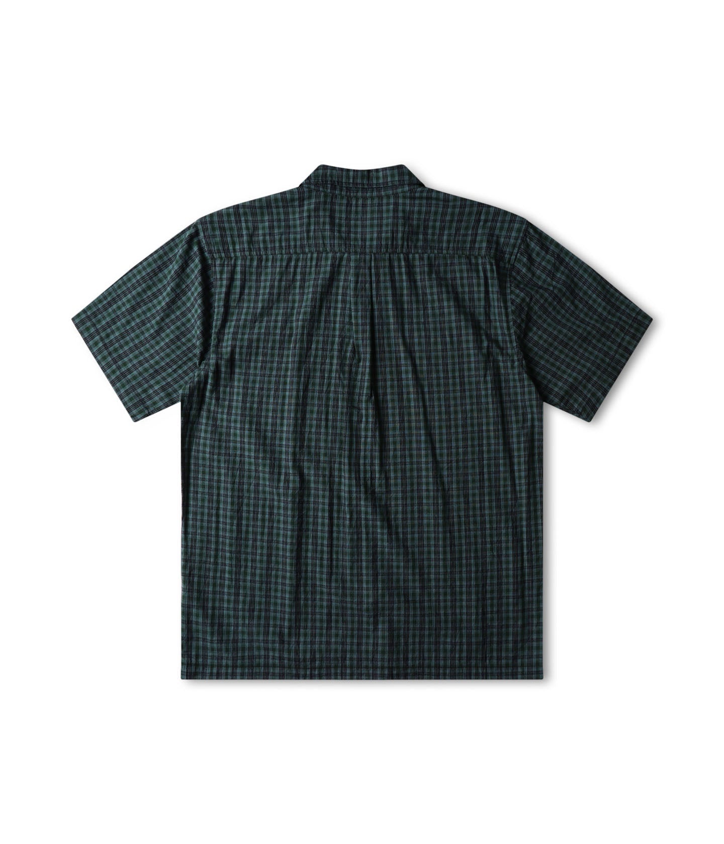 Manners Check SS Shirt - River