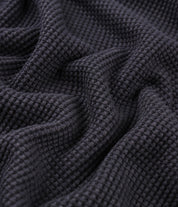 AG Chandail Waffle à Manches Longues - Noir Acid