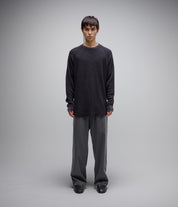 AG Chandail Waffle à Manches Longues - Noir Acid