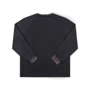 AG Chandail Waffle à Manches Longues - Noir Acid