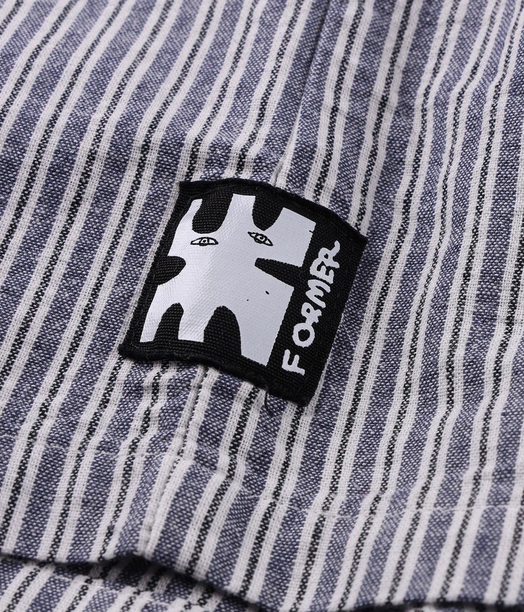 Reynolds Chemise à Rayures - Os/Bleu Marine