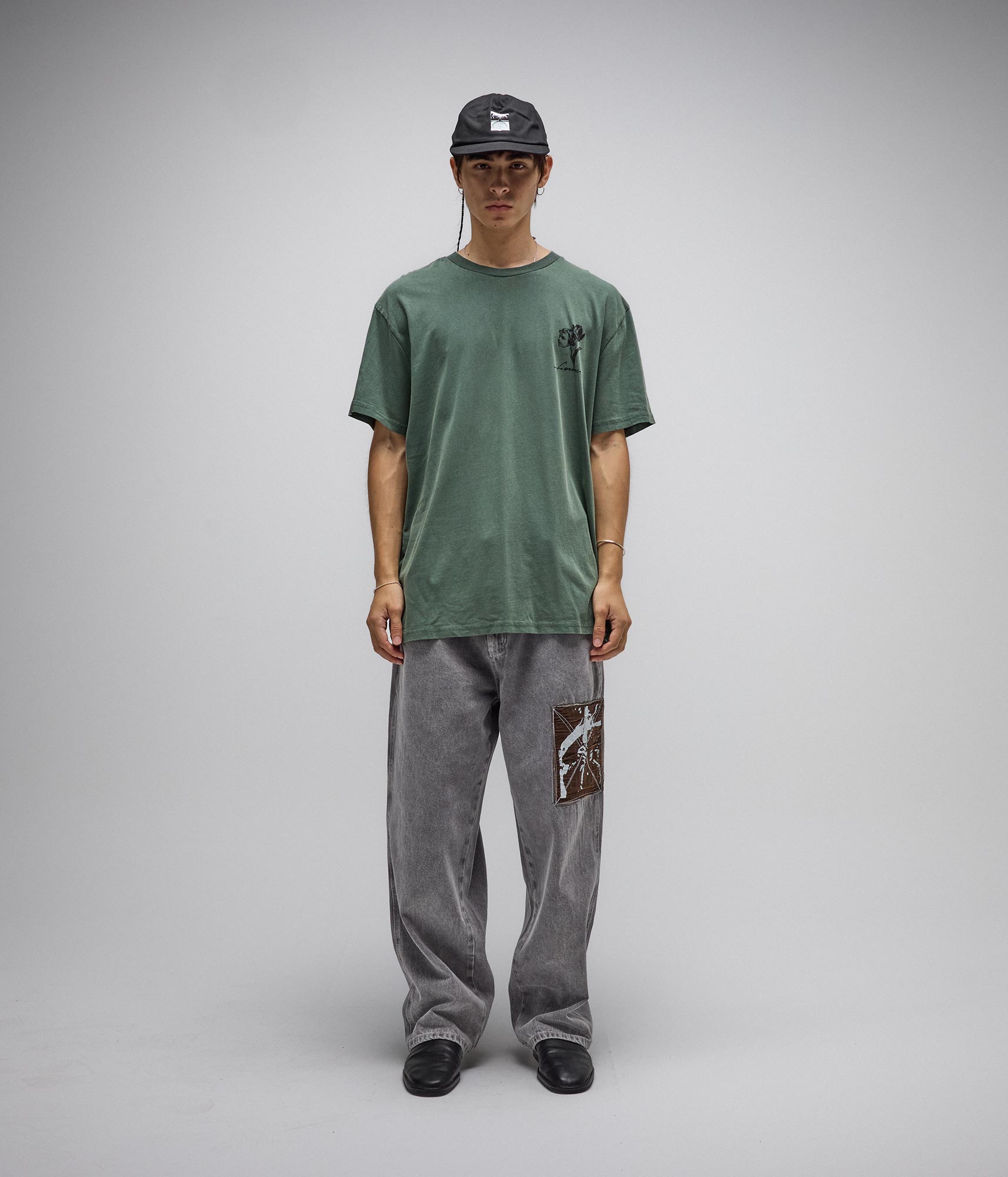 Hush T-Shirt - Vert Pin Délavé